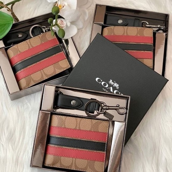 Boxed Signature ID Billfold Wallet Key Gift Set - Picture 2 of 8